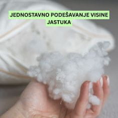 HOME & MARKER® Podesivi dječji jastuk od bambusa, hipoalergenski i periv za miran san | MINIDREAM