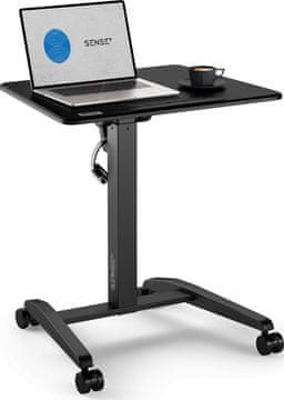 SENSE7 radni mobilni Stol - crni