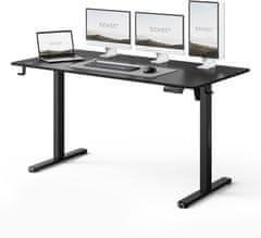 SENSE7 električni stol NOMO Light 140x70 crn