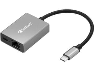 Sandberg Sandberg USB-C Gigabit adapter PD100W