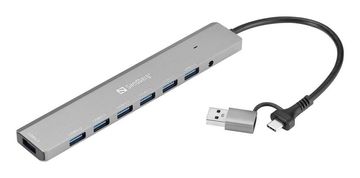 Sandberg Sandberg USB-C/A na 7 x USB 3.0 razdjelnik