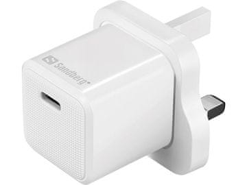 Sandberg Sandberg USB-C AC punjač PD20W UK