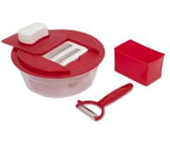 Alpina Višenamjenski sjeckalica za hranu, 200x196x92mm, crvena