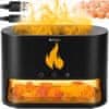 Ruhhy 10W difuzor dekorativni LED RGB kamin 250ml ovlaživač zraka USB