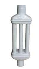 Žemini dimni radijator, 1m - FI 120mm, bijeli