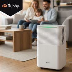 Ruhhy WiFi kondenzacijski odvlaživač zraka 200W LCD APP na kotačima 2L Dryzix 500