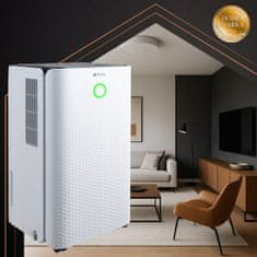 Ruhhy WiFi 200W kondenzacijski odvlaživač zraka LCD aplikacija na kotačima 2L osjetljiv na dodir