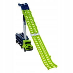 Kruzzel Platforma za skakanje raketnog kamiona + 6 metalnih automobila