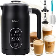 Ruhhy 4u1 električni grijač i pjenilica mlijeka od 500 W LCD 270 ml