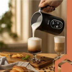 Ruhhy 4u1 električni grijač i pjenilica mlijeka od 500 W LCD 270 ml