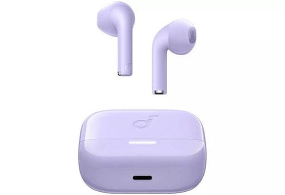 Bežične Bluetooth slušalice Anker Soundcore K20i, ljubičaste