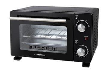 Esperanza Esperanza EKO007N mini pecnica Calzone 10l 800W, crna