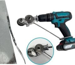 Vixson Nastavak za bušilicu za rezanje lima i metala – rezač lima, aluminija i čelika | METALSLICER