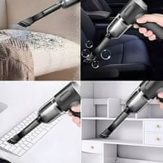 JOIRIDE® Bežični ručni usisavač za auto i dom 3u1 – mokro i suho čišćenje s priključcima | PISTOOVER