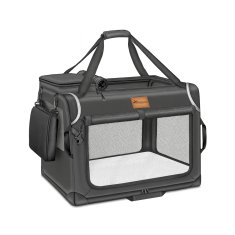 Tresko Transporter za pse i mačke 92x63x63 cm Siva