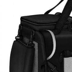 Tresko Transporter za pse i mačke 92x63x63 cm Crna