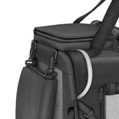 Tresko Transporter za pse i mačke 92x63x63 cm Siva