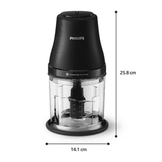 Philips Sjeckalica serije 3000, 1 l, 450 W, crna (HR1507/00)