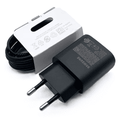 Čist Dom Samsung 25W superbrzi mrežni punjač (USB-C) - crni 