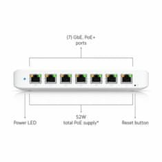 Ubiquiti 1G preklopnik s 8 portova PoE++ 60W Unifi USW-ULTRA-60W