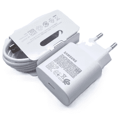 Čist Dom Samsung 25W superbrzi mrežni punjač (USB-C) - bijeli