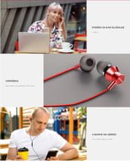 AIWA žične ušne slušalice s mikrofonom i USB-C - ESTM-50USB-C/BK