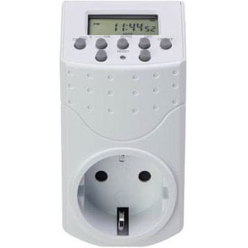BaseTech Digitalni vremenski prekidač za utičnicu 1800W IP20