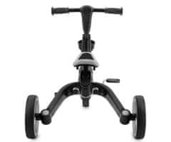 MoMi FILO 3u1 dječja kolica, višenamjenska, prilagodljiv, sklopiva, sivo-crna