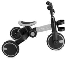 MoMi FILO 3u1 dječja kolica, višenamjenska, prilagodljiv, sklopiva, sivo-crna