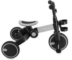 MoMi FILO 3u1 dječja kolica, višenamjenska, prilagodljiv, sklopiva, sivo-crna