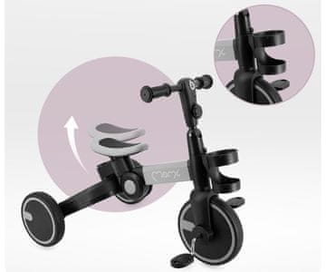 Nastavljive možnosti sedeža na poganjalčku