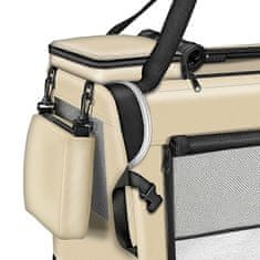 Tresko Transporter za pse i mačke 92x63x63 cm Bež