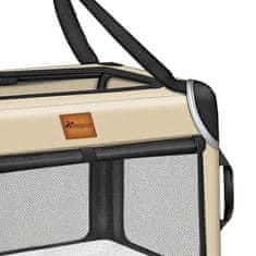 Tresko Transporter za pse i mačke 92x63x63 cm Bež