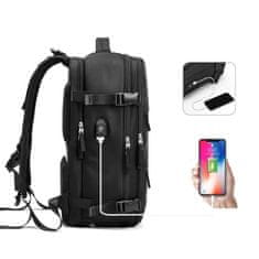 MG Travel putni ruksak 45×32 cm, crni