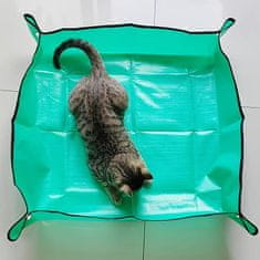 HOME & MARKER® Podloga za sađenje i presađivanje, vodootporna i sklopiva prostirka za biljke | FLORAMAT