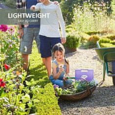 Vixson 5-dijelni set vrtnih alata, ručni alat za vrt i vrtlarenje | GARDIKIT