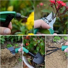 Vixson 5-dijelni set vrtnih alata, ručni alat za vrt i vrtlarenje | GARDIKIT