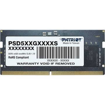 Patriot Signature Line 32GB DDR5-5600 SODIMM CL46, 1.1V