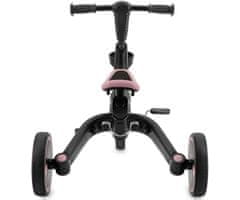 MoMi FILO 3u1 hodalica za bebe, višenamjenska, podesiva, sklopiva, ružičasto-crna