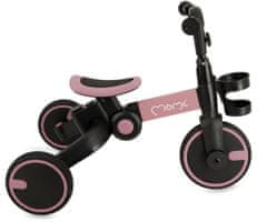 MoMi FILO 3u1 hodalica za bebe, višenamjenska, podesiva, sklopiva, ružičasto-crna