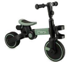 MoMi FILO 3u1 hodalica za bebe, višenamjenska, podesiva, sklopiva, zeleno-crna