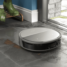 Philips Robotski usisavač HomeRun serije 9000 za usisavanje i brisanje podova, EPA filter, stanica od 3,5 l, metalik crna boja (XU9100/10)