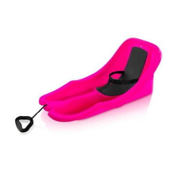 Gizmo Riders dječje sanke za najmlađe, sani, do 25kg, ružičasti - BABY RIDER