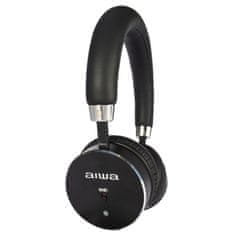 AIWA Bluetooth naglavne slušalice s aktivnim poništavanjem šuma (ANC) HSTBTN-800BK
