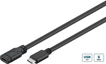 USB-C 3.2 Gen 1 produžni kabel, 1m