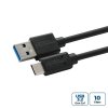 USB C-A 3.2 Gen 2 kabel, 0.5m