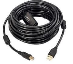 Aktivni USB 2.0 A-B kabel, 20M