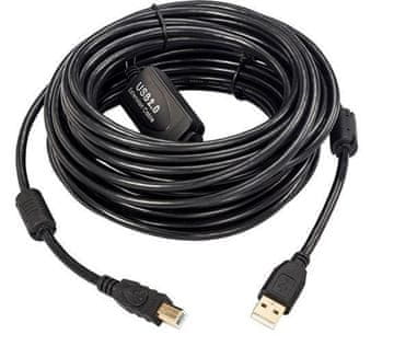 Aktivni USB 2.0 A-B kabel, 10m