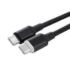 MicroConnect USB-C magnetni kabel, 1m, crni