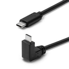 USB-C kabel 1m, 3.2 Gen2, jedan kraj pod kutom , 60W, 10Gbps